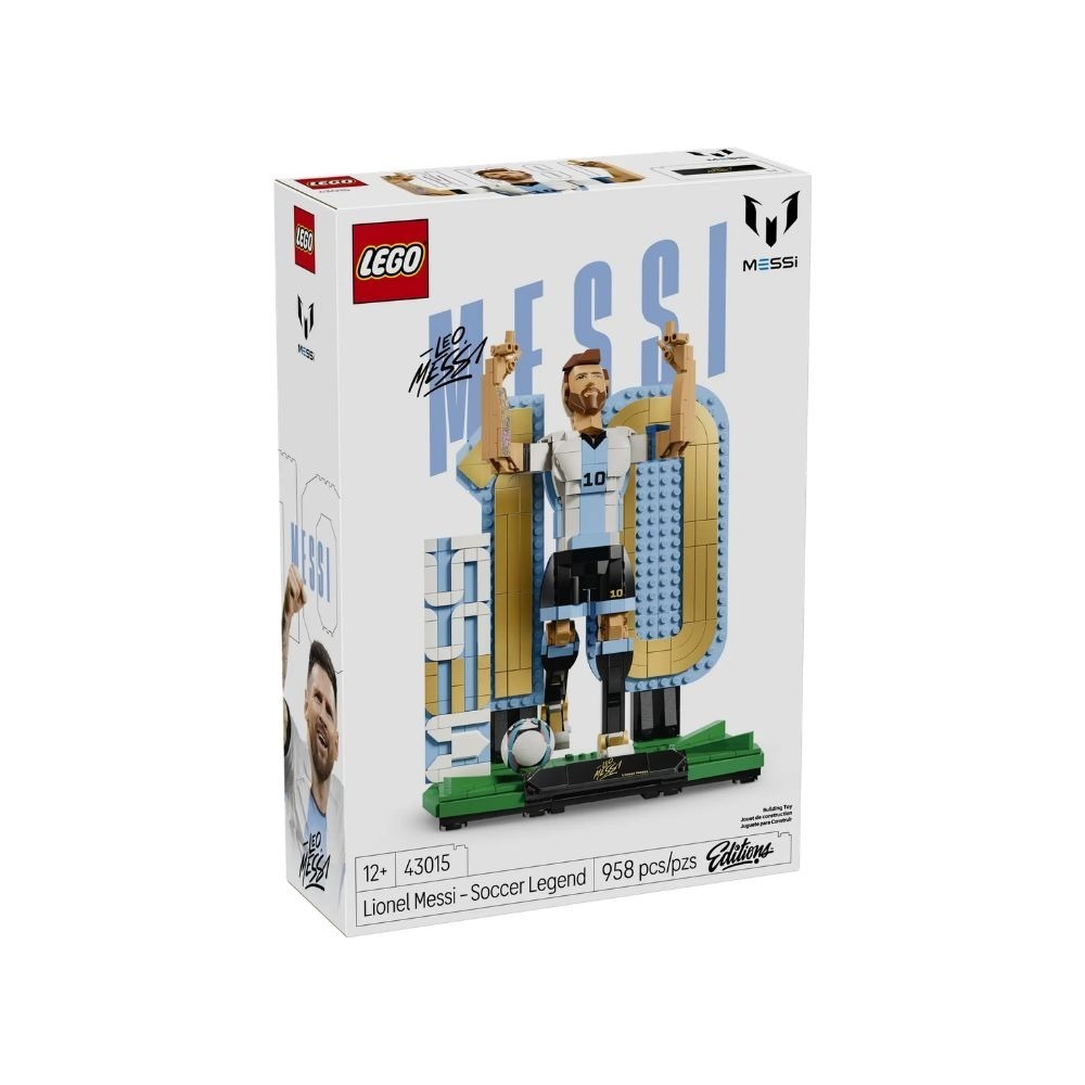 [ 必買站 ] LEGO 43015 足壇傳奇組合 梅西 Lionel Messi – Soccer Legend-細節圖2