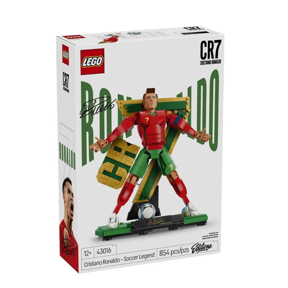 [ 必買站 LEGO 43016 足壇傳奇組合 西羅 Cristiano Ronaldo – Soccer Legend-細節圖2