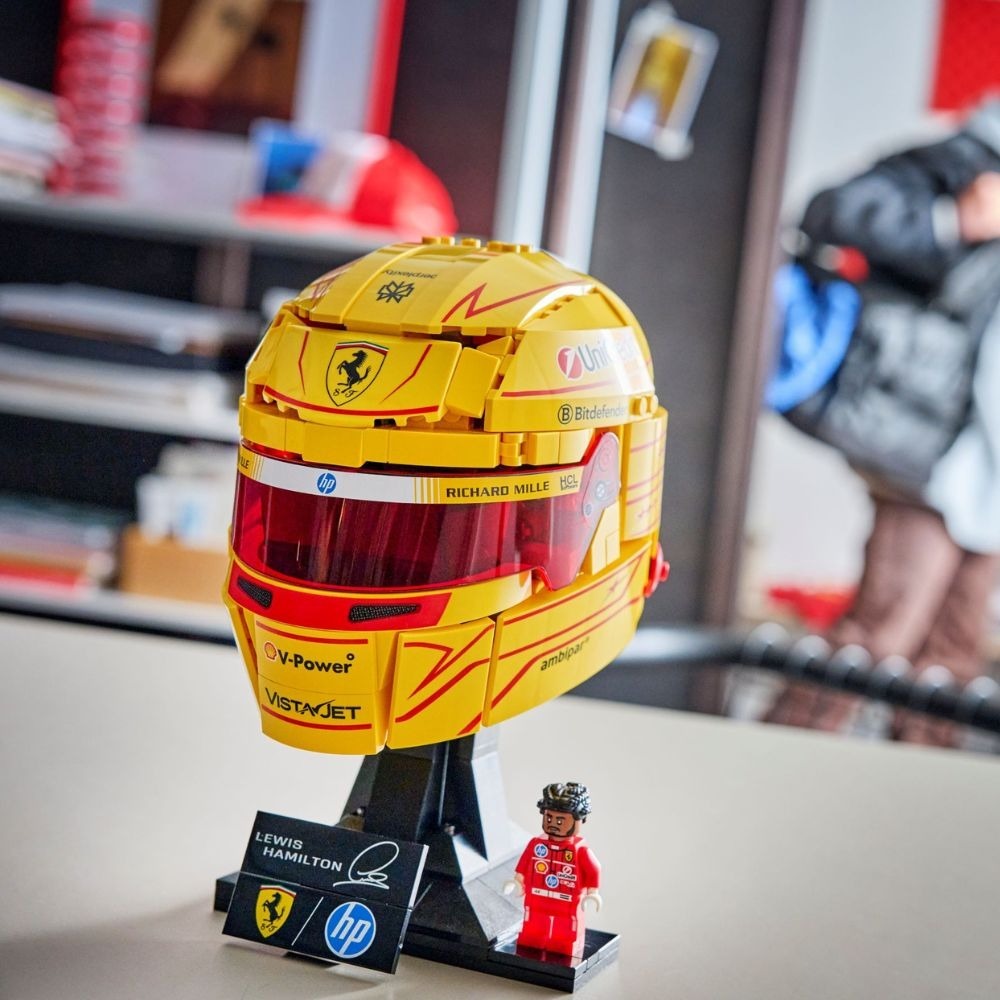 [ 必買站 ] LEGO 43022 法拉利車隊 路易斯·漢米爾頓 頭盔  Lewis Hamilton Helme-細節圖7