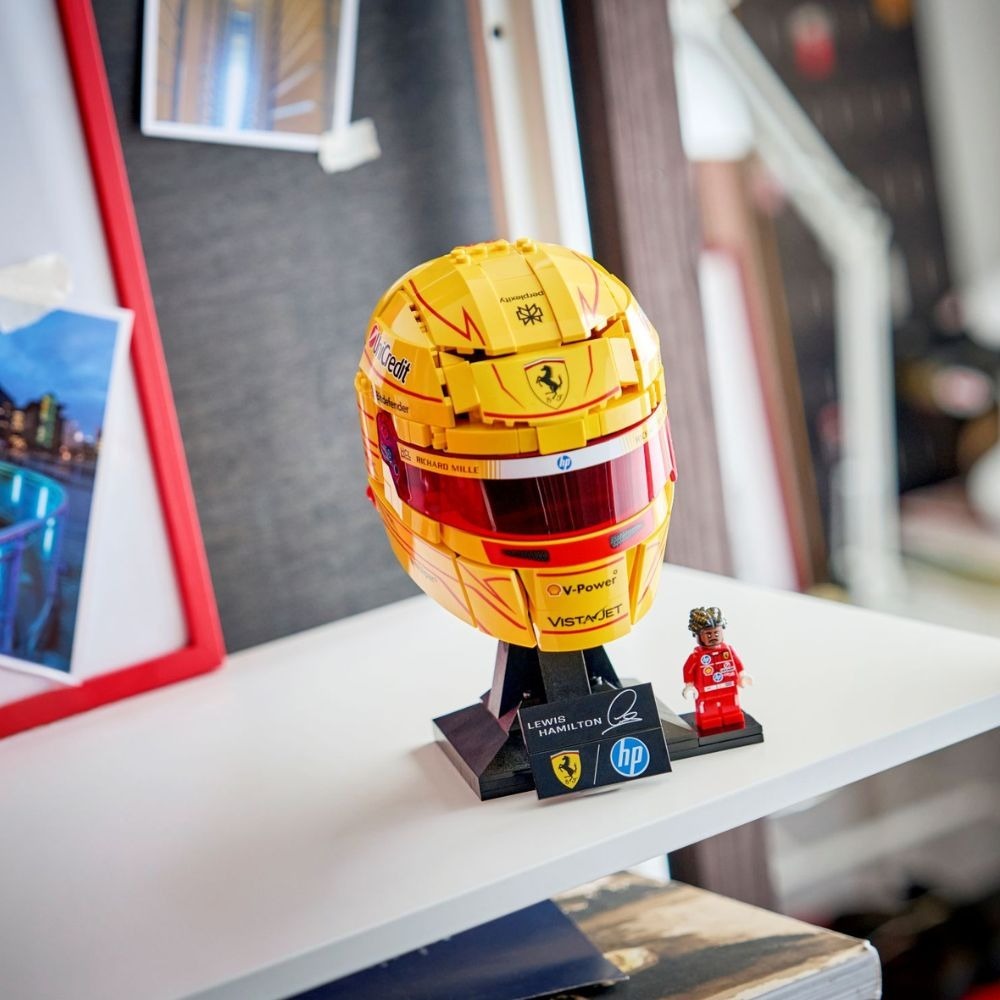 [ 必買站 ] LEGO 43022 法拉利車隊 路易斯·漢米爾頓 頭盔  Lewis Hamilton Helme-細節圖9