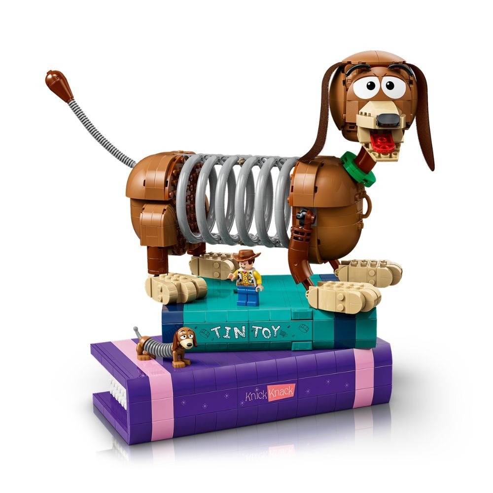 [ 必買站 ] LEGO 43301 玩具總動員彈簧狗書擋 Toy Story Slinky Dog Bookends-細節圖4