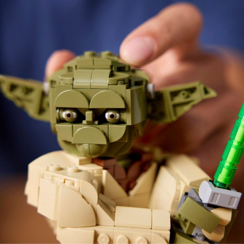 [ 必買站 ] LEGO 75438 尤達 胸像 Yoda™ Bust-細節圖8