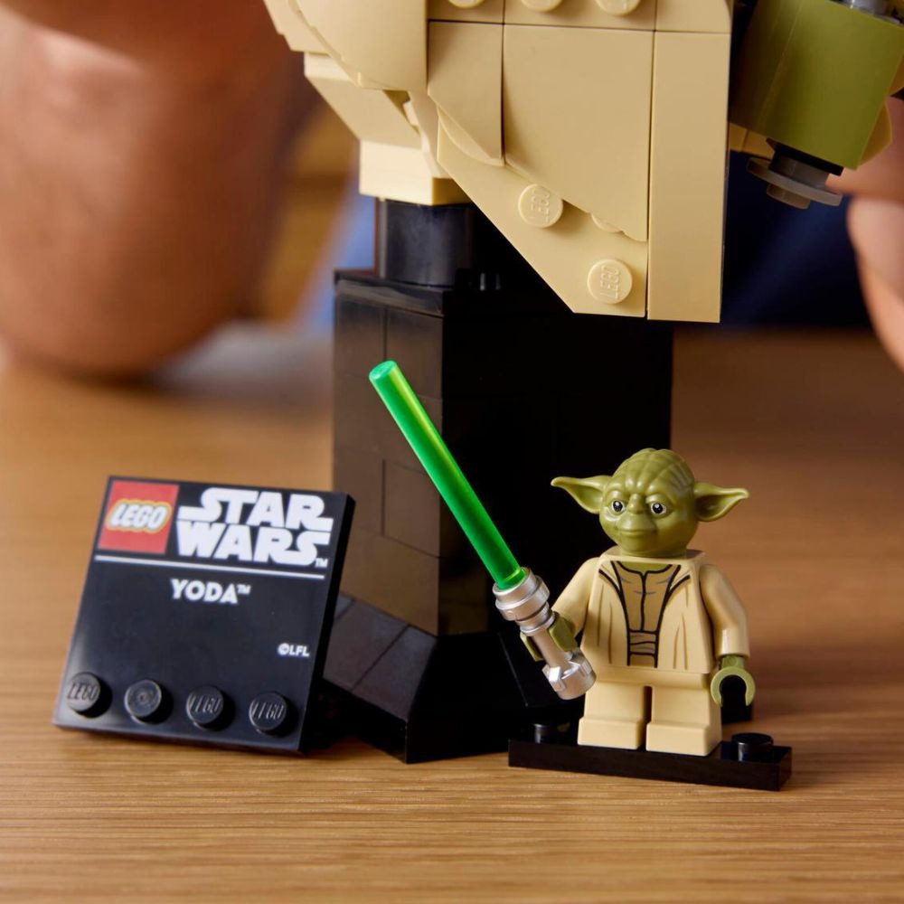 [ 必買站 ] LEGO 75438 尤達 胸像 Yoda™ Bust-細節圖9