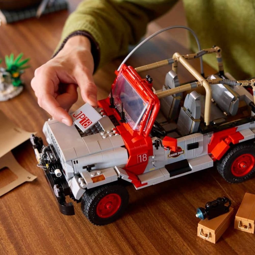 [ 必買站 ] LEGO 77984 Jurassic Park Jeep® Wrangler-細節圖7