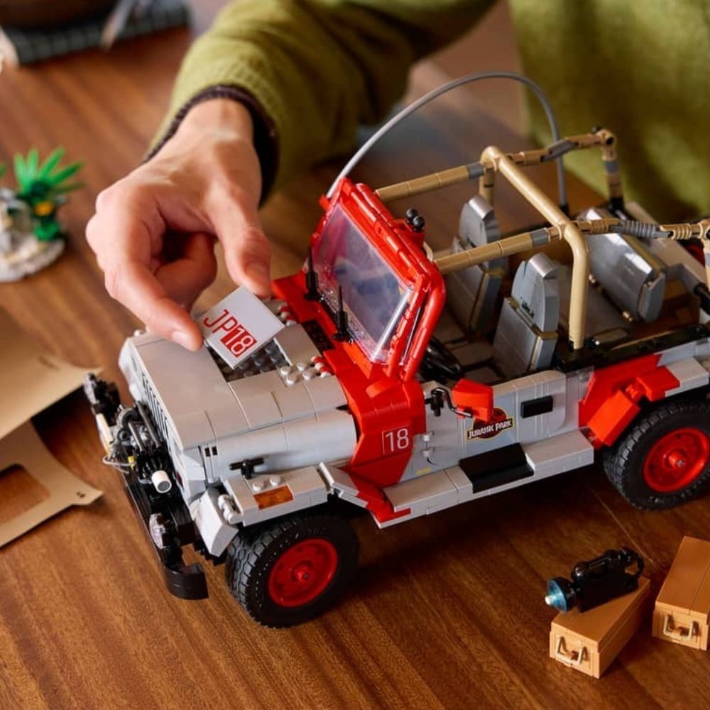 [ 必買站 ] LEGO 77984 Jurassic Park Jeep® Wrangler-細節圖7