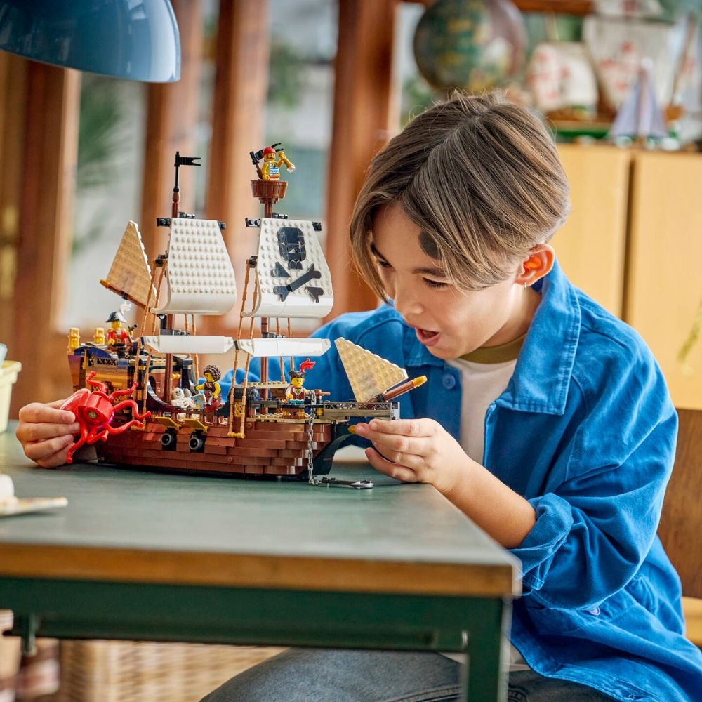 [ 必買站 ] LEGO 31387 經典海盜船-細節圖6