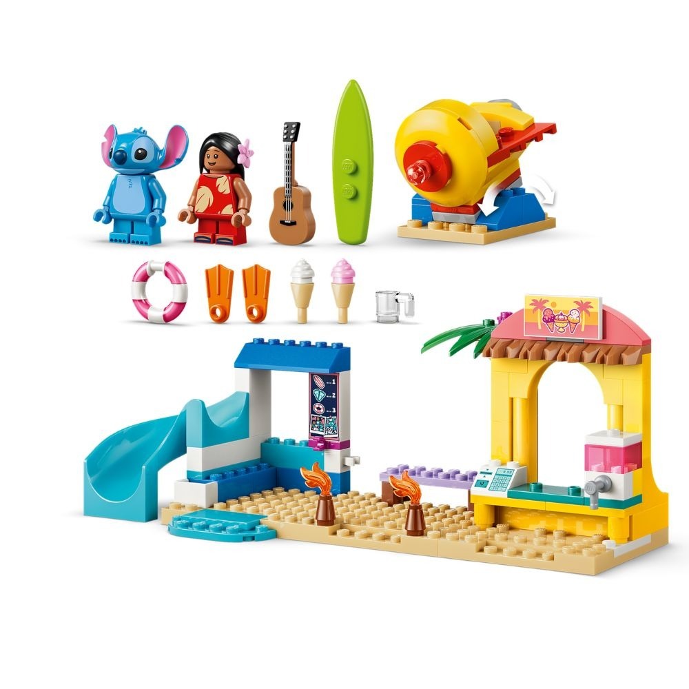 [ 必買站 ] LEGO 43280 與莉蘿和史迪奇樂遊海灘-細節圖3