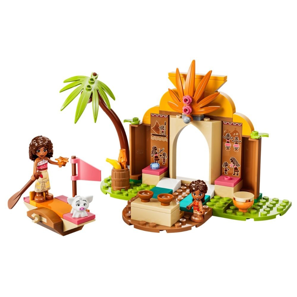 [ 必買站 ] LEGO 43282 村莊小屋和船-細節圖2