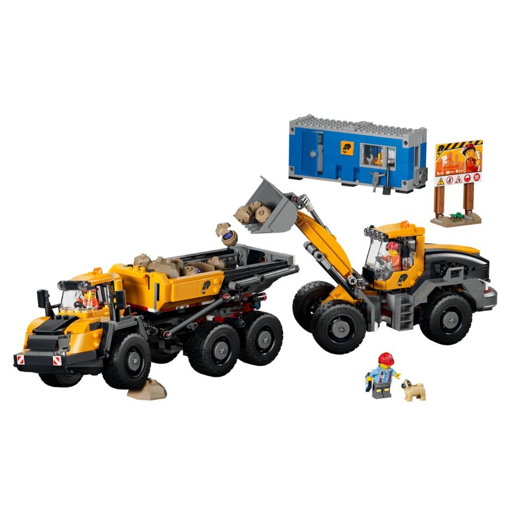 [ 必買站 ] LEGO 60494 傾卸式卡車與前端裝載機-細節圖2