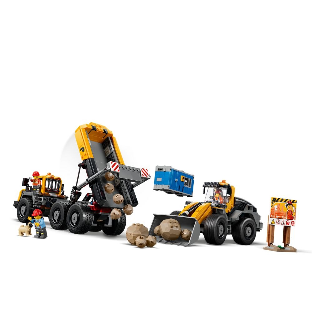 [ 必買站 ] LEGO 60494 傾卸式卡車與前端裝載機-細節圖3