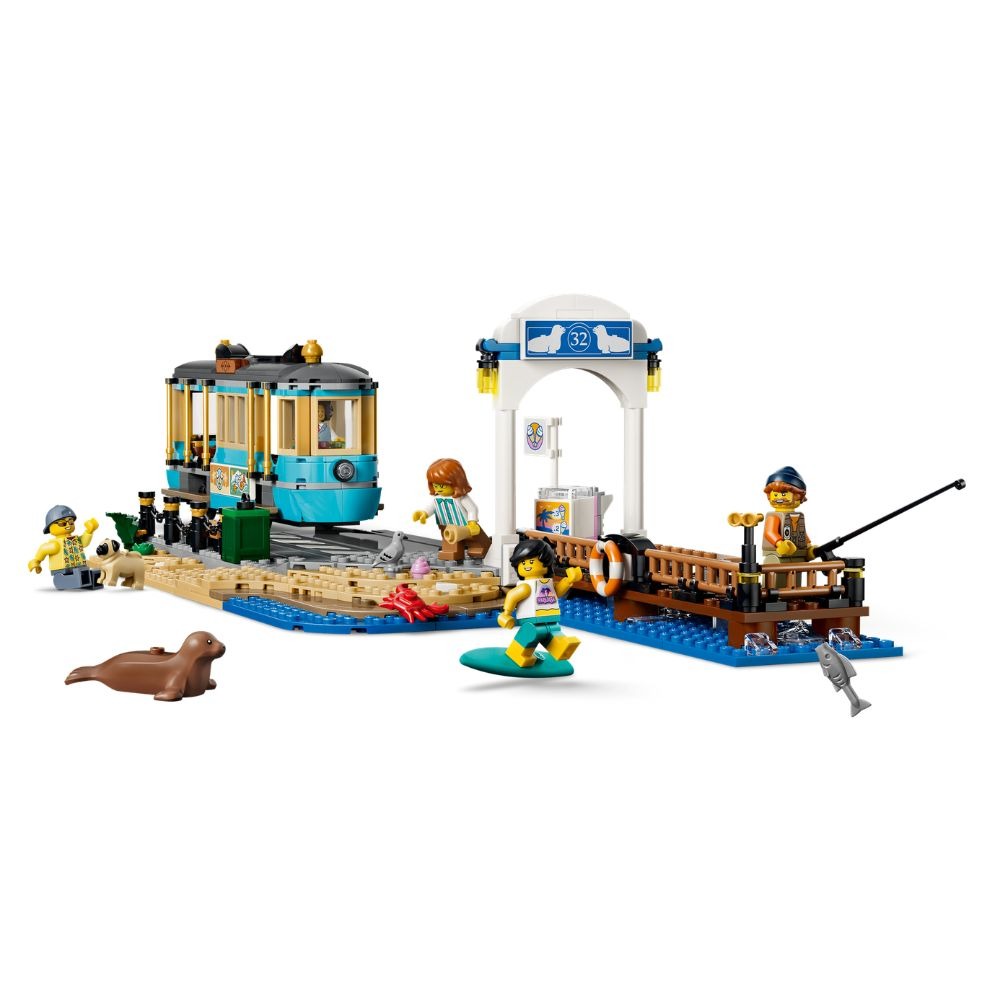 [ 必買站 ] LEGO 60506 經典海灘路面電車-細節圖5