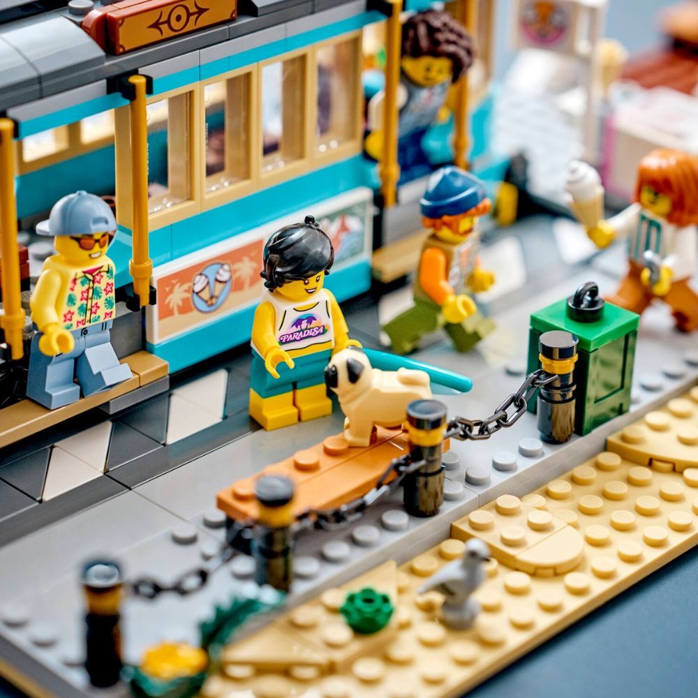 [ 必買站 ] LEGO 60506 經典海灘路面電車-細節圖8