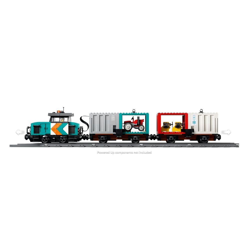 [ 必買站 ] LEGO 60509 港口貨物列車和起重機與卡車-細節圖4