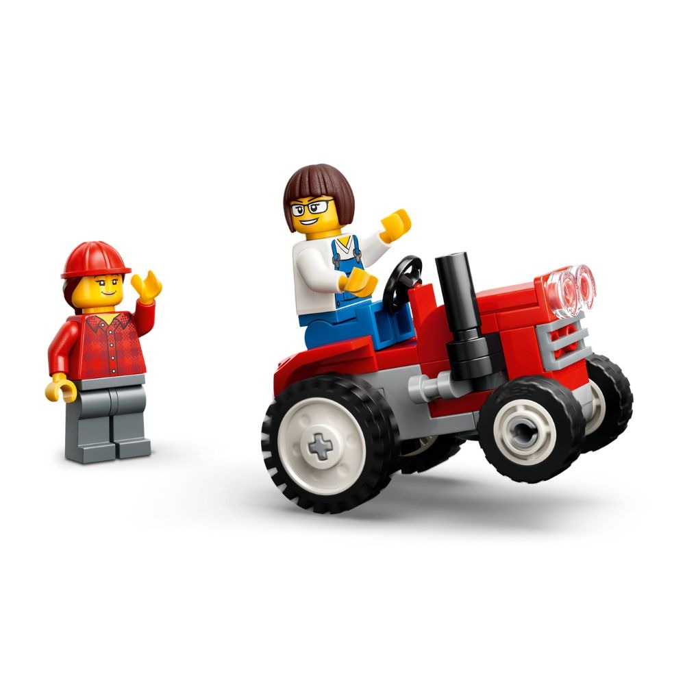 [ 必買站 ] LEGO 60509 港口貨物列車和起重機與卡車-細節圖5