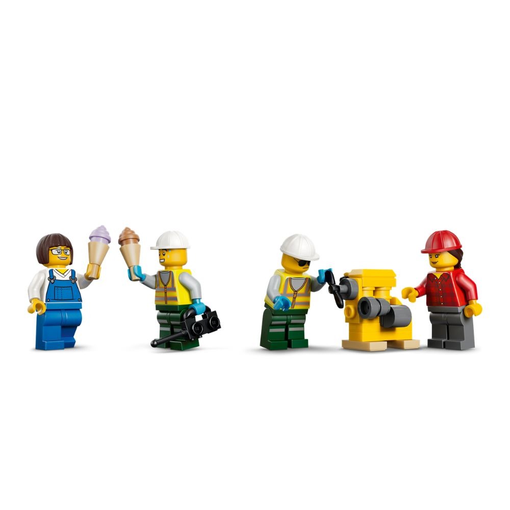 [ 必買站 ] LEGO 60509 港口貨物列車和起重機與卡車-細節圖6