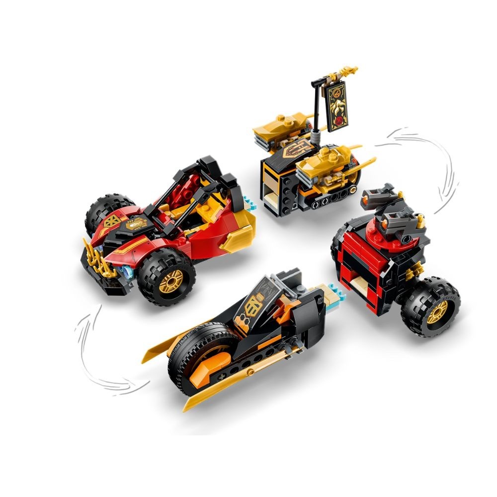 [ 必買站 ] LEGO 71864 赤地和阿剛的合體戰車-細節圖4