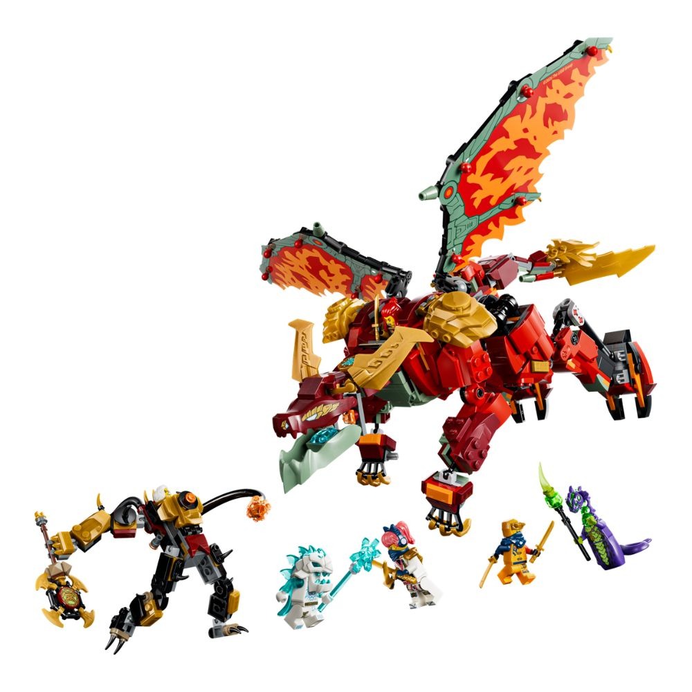 [ 必買站 ] LEGO 71868 野火的變形猛龍機械人-細節圖2