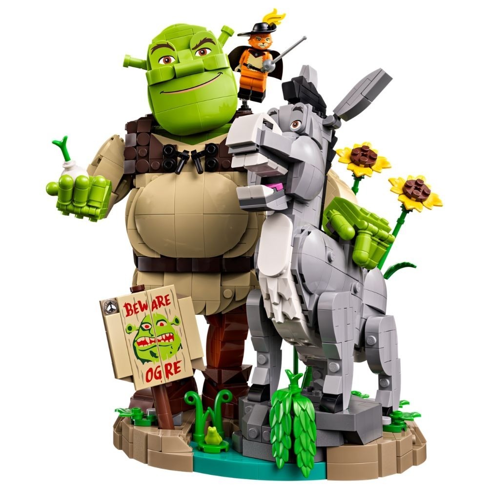 [ 必買站 ] LEGO 72423 史瑞克、驢子與鞋貓劍客 必買站獨家販售-細節圖2