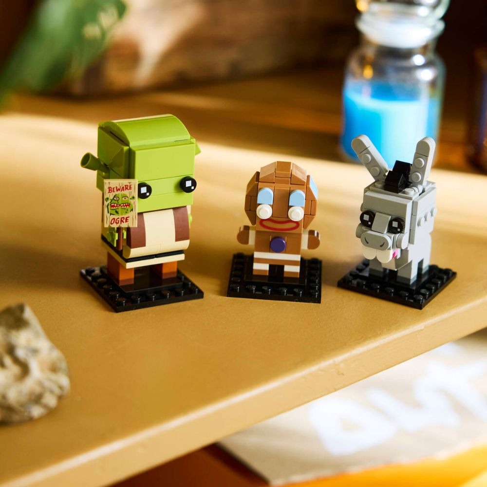 [ 必買站 ] LEGO 40923 史瑞克、驢子和小薑薑玩偶-細節圖5