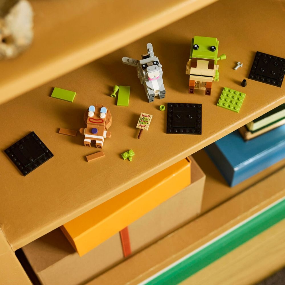 [ 必買站 ] LEGO 40923 史瑞克、驢子和小薑薑玩偶-細節圖7