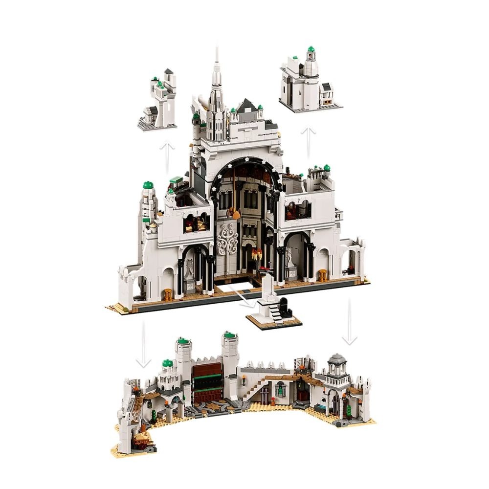[ 必買站 ] LEGO 11377 魔戒 米那斯提力斯(白城)+LEGO 40893 葛龍得 合購-細節圖4