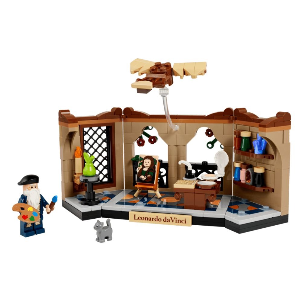 [必買站] LEGO 40902 向達文西致敬 (Tribute to Leonardo da Vinci)-細節圖3