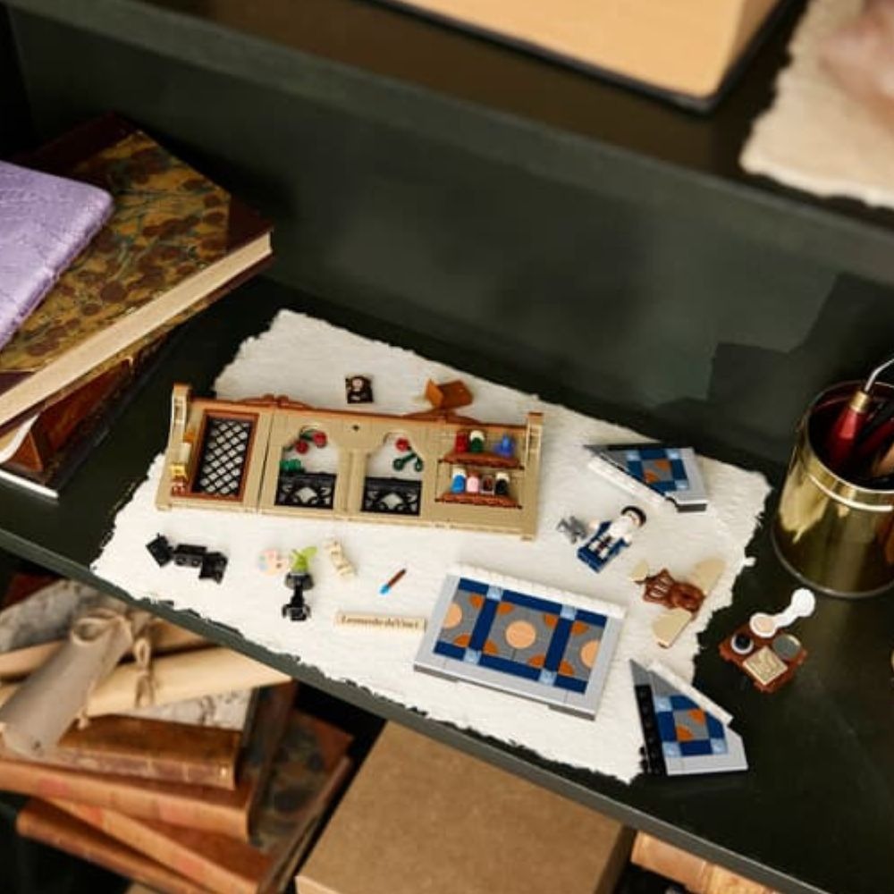 [必買站] LEGO 40902 向達文西致敬 (Tribute to Leonardo da Vinci)-細節圖7
