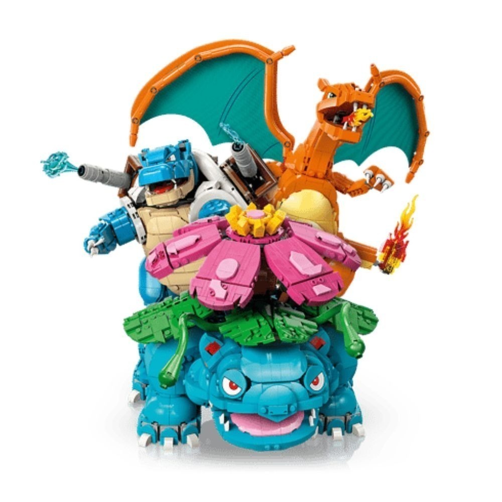 [ 必買站 ] LEGO 72153 御三家 Venusaur, Charizard and Blastoise-細節圖2