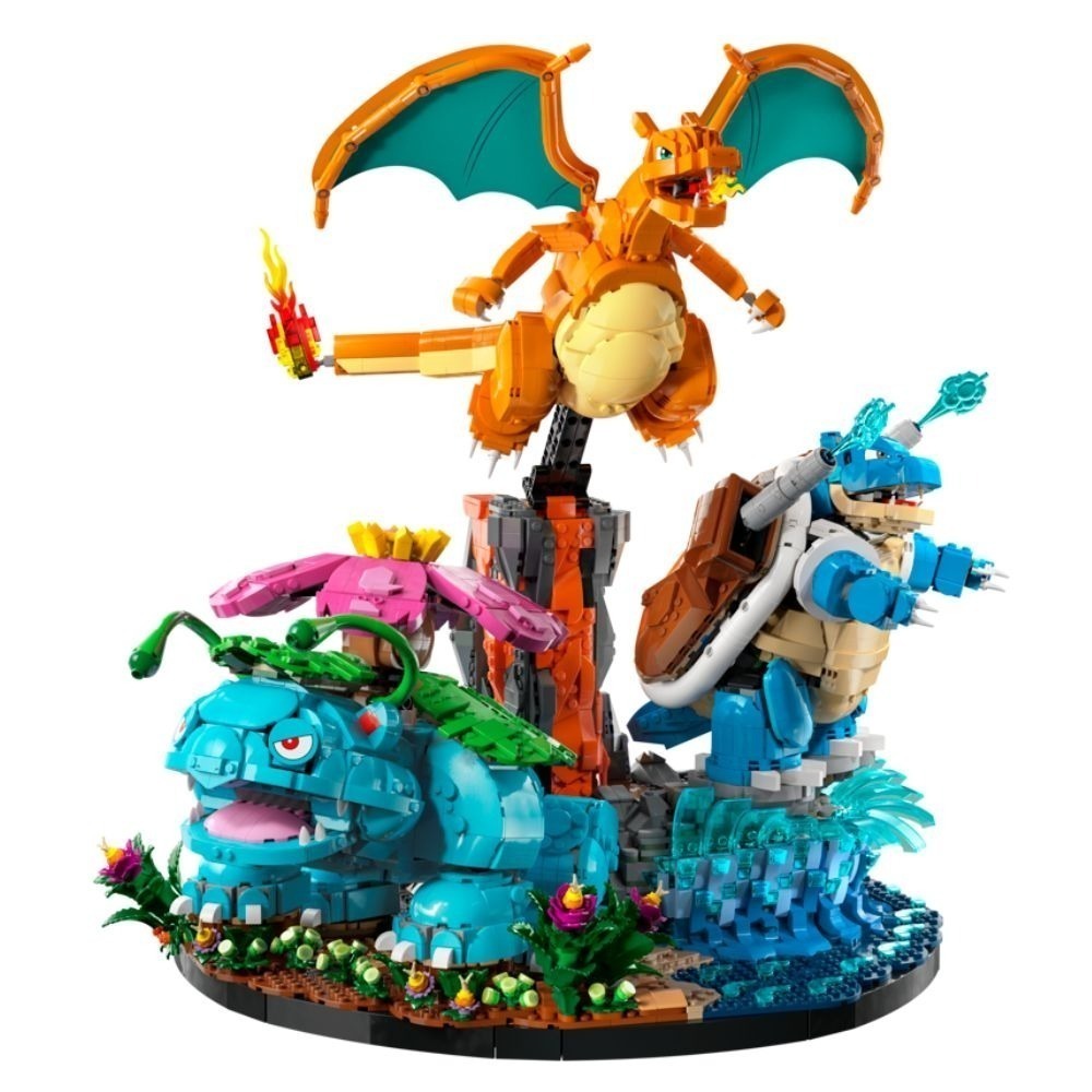 [ 必買站 ] LEGO 72153 御三家 Venusaur, Charizard and Blastoise-細節圖3