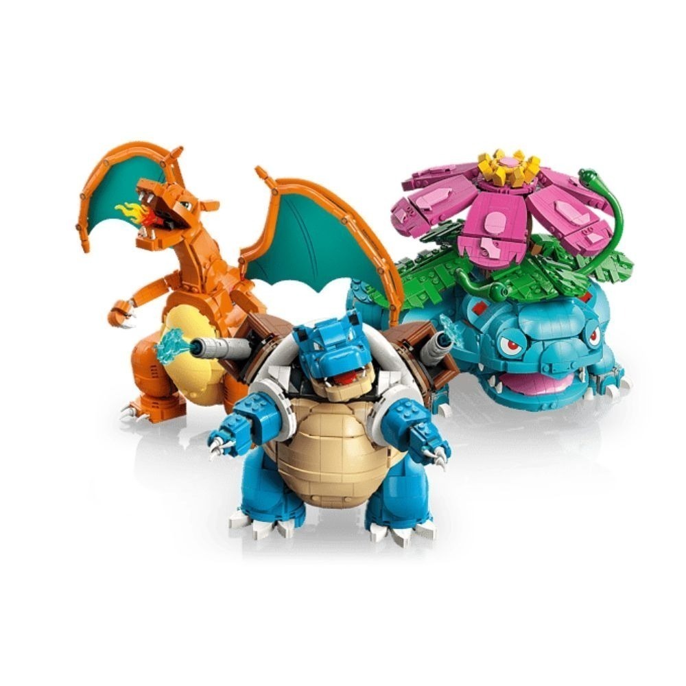 [ 必買站 ] LEGO 72153 御三家 Venusaur, Charizard and Blastoise-細節圖4