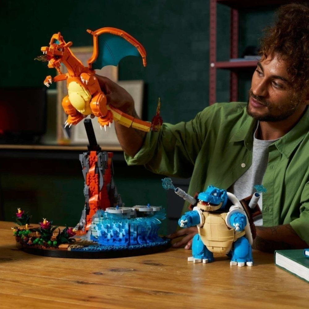 [ 必買站 ] LEGO 72153 御三家 Venusaur, Charizard and Blastoise-細節圖9