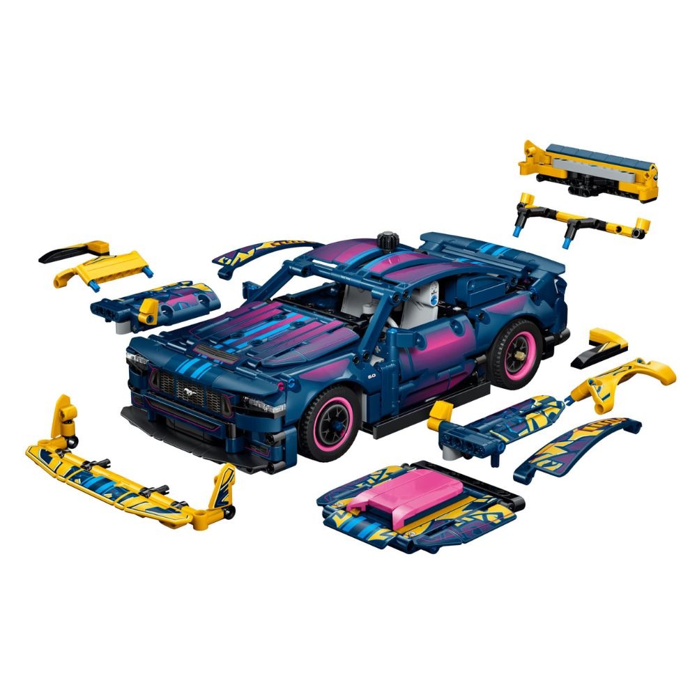 [ 必買站 ] LEGO 42236 客製化改裝廠 Ford Mustang GT-細節圖2