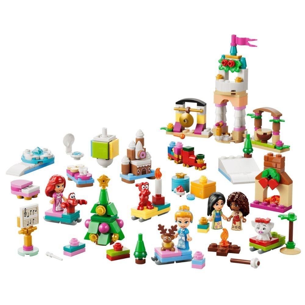 [ 必買站 ]  LEGO 43298 迪士尼公主 聖誕驚喜月曆 2026 Disney Princess-細節圖4