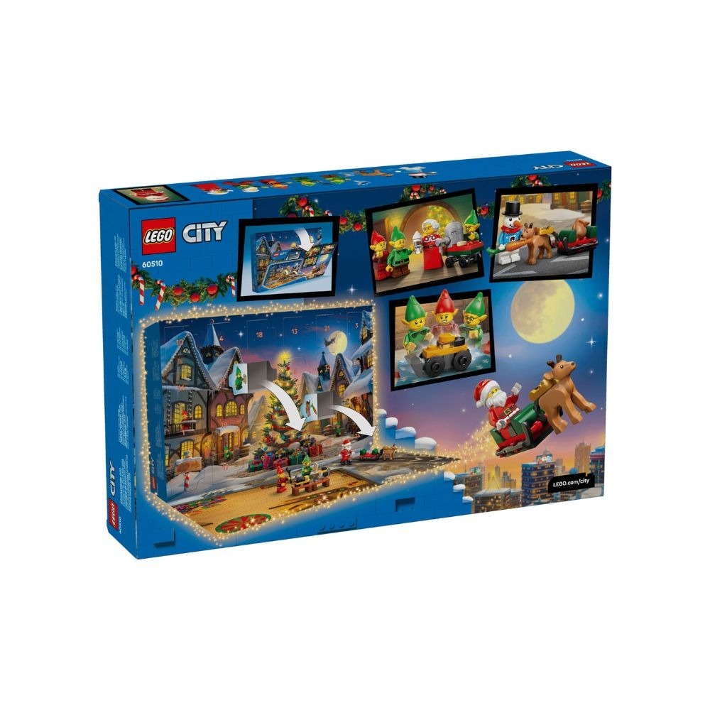 [ 必買站 ]  LEGO 60510 樂高 城市 聖誕驚喜月曆 2026 City Advent Calendar-細節圖2