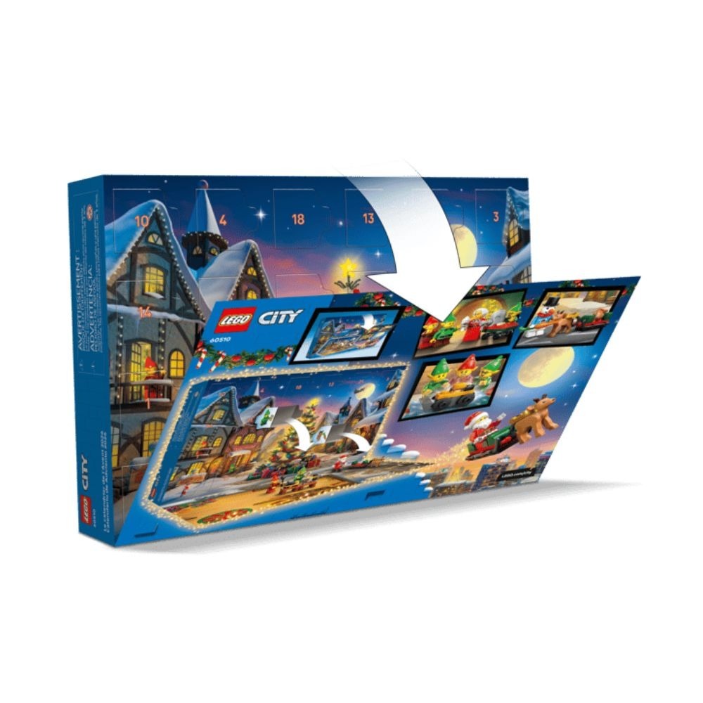 [ 必買站 ]  LEGO 60510 樂高 城市 聖誕驚喜月曆 2026 City Advent Calendar-細節圖3