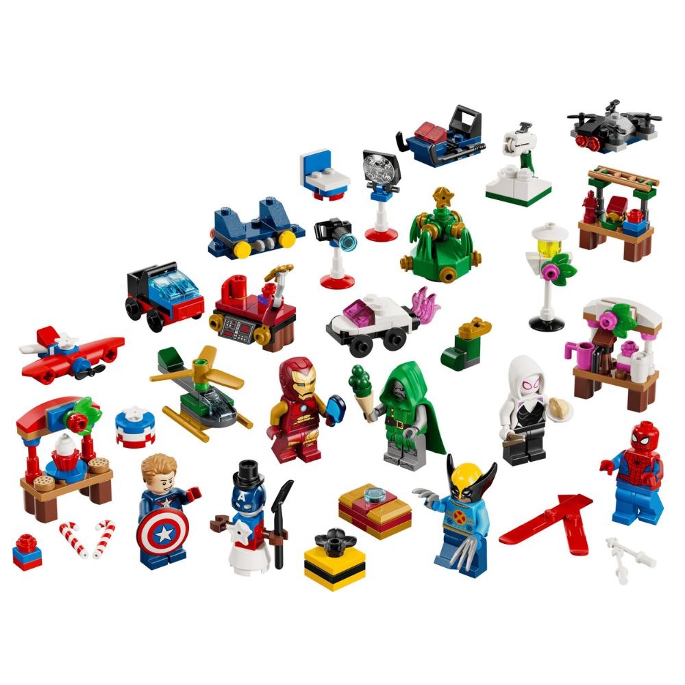 [ 必買站 ]  LEGO 76340 超級英雄 聖誕驚喜月曆 2026 Marvel-細節圖6