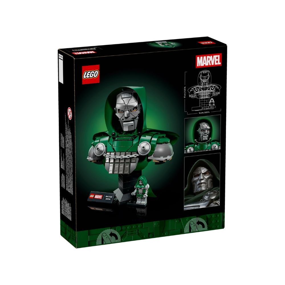 [ 必買站 ]  LEGO 76345 末日博士胸像 Doctor Doom Bust Super Heroes-細節圖2