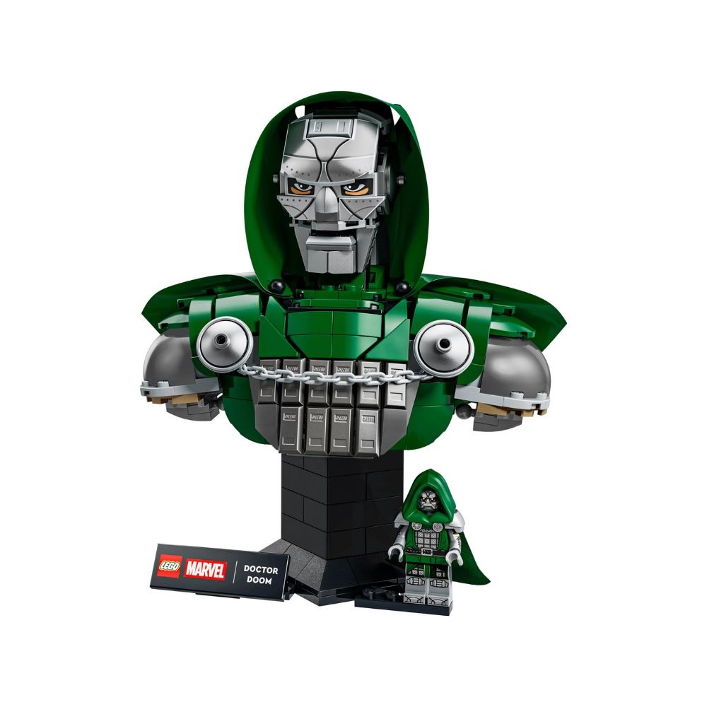 [ 必買站 ]  LEGO 76345 末日博士胸像 Doctor Doom Bust Super Heroes-細節圖3
