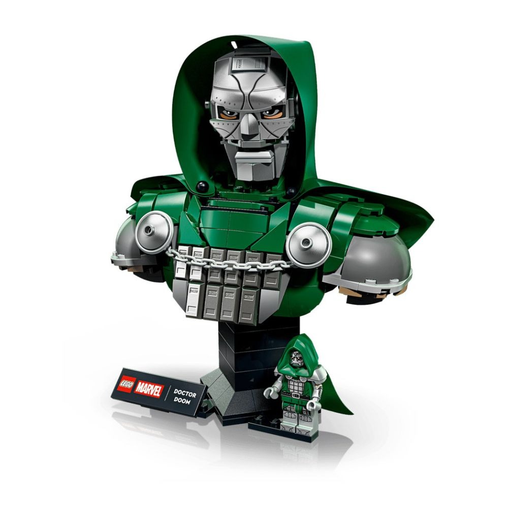 [ 必買站 ]  LEGO 76345 末日博士胸像 Doctor Doom Bust Super Heroes-細節圖5
