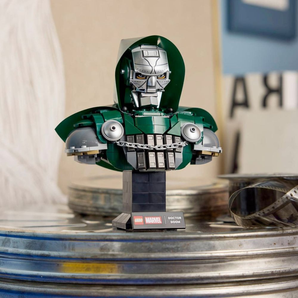 [ 必買站 ]  LEGO 76345 末日博士胸像 Doctor Doom Bust Super Heroes-細節圖9