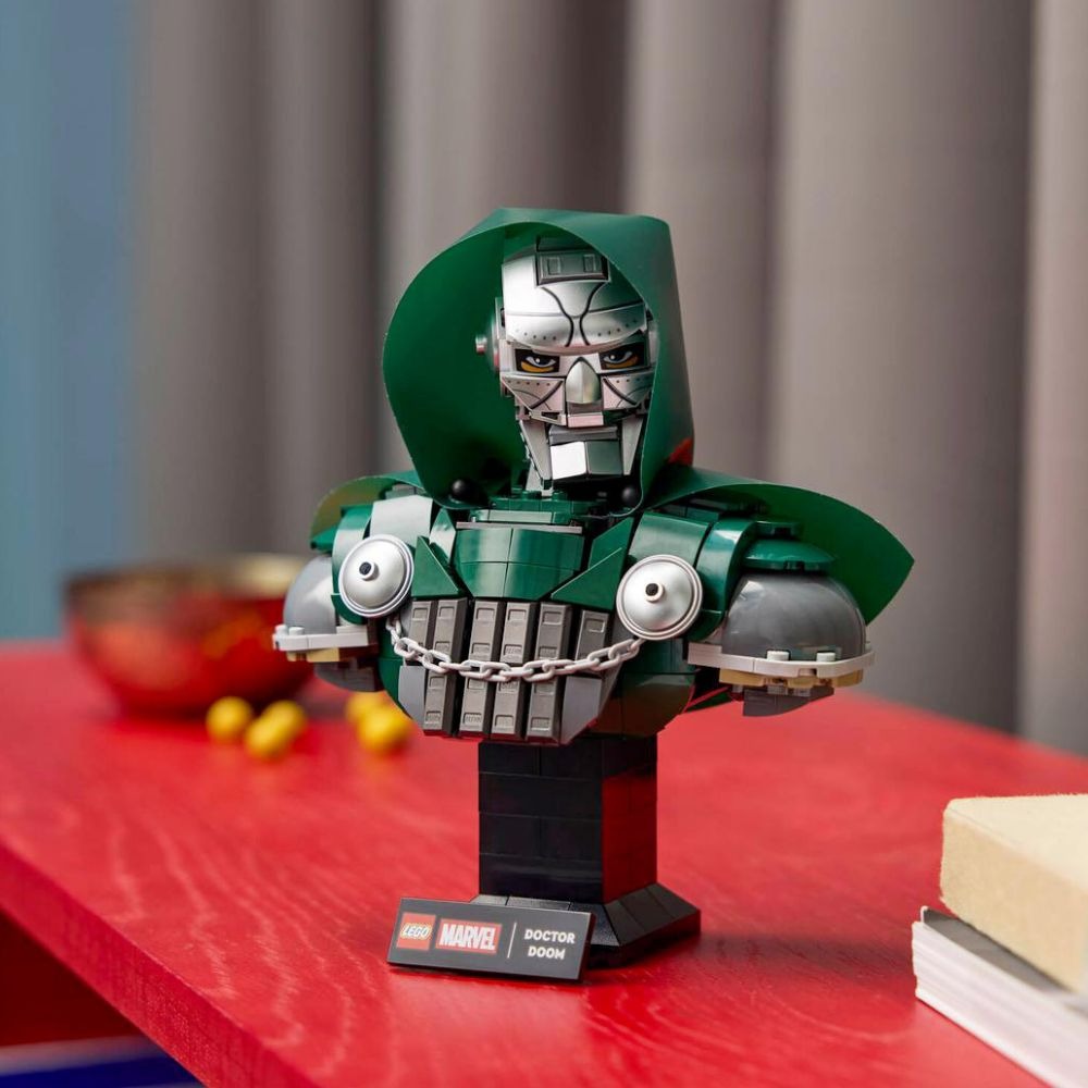 [ 必買站 ]  LEGO 76345 末日博士胸像 Doctor Doom Bust Super Heroes-細節圖10