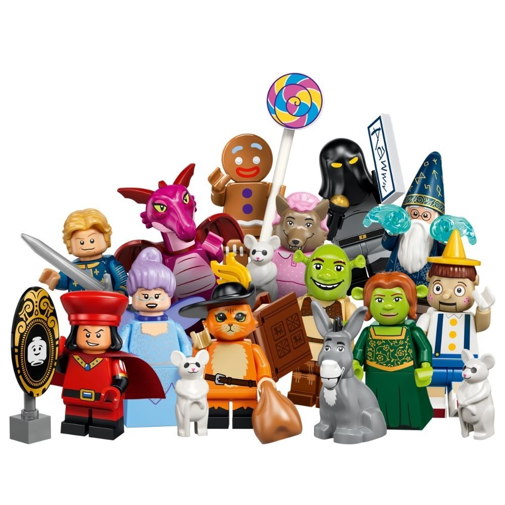 [ 必買站 ] LEGO 71053 史瑞克 人偶抽抽盒 (一套12款)-細節圖2