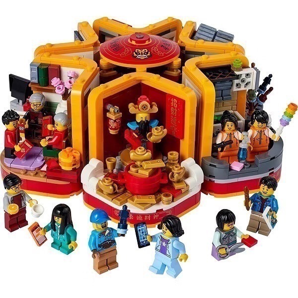 【樂高小王子】全新品 樂高 ￼LEGO 80108 新春百趣盒 財神爺 節慶系列-細節圖2