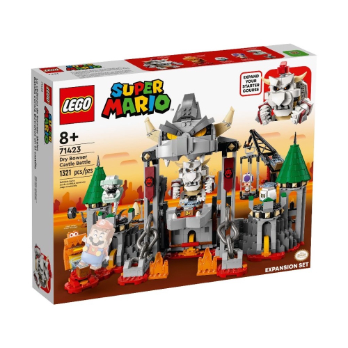 LEGO 樂高 超級瑪利歐系列 71423 枯骨庫巴城堡大戰