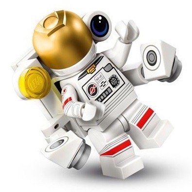 LEGO 樂高 71046 第26代人偶包 編號1號 太空人