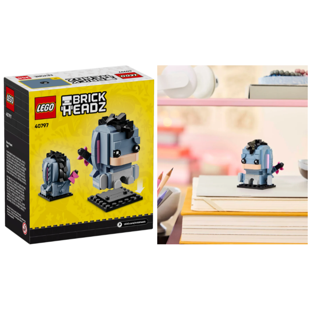 樂高 LEGO 40792 40797 40798 紅熊 呆寶 屹耳 大頭-規格圖3