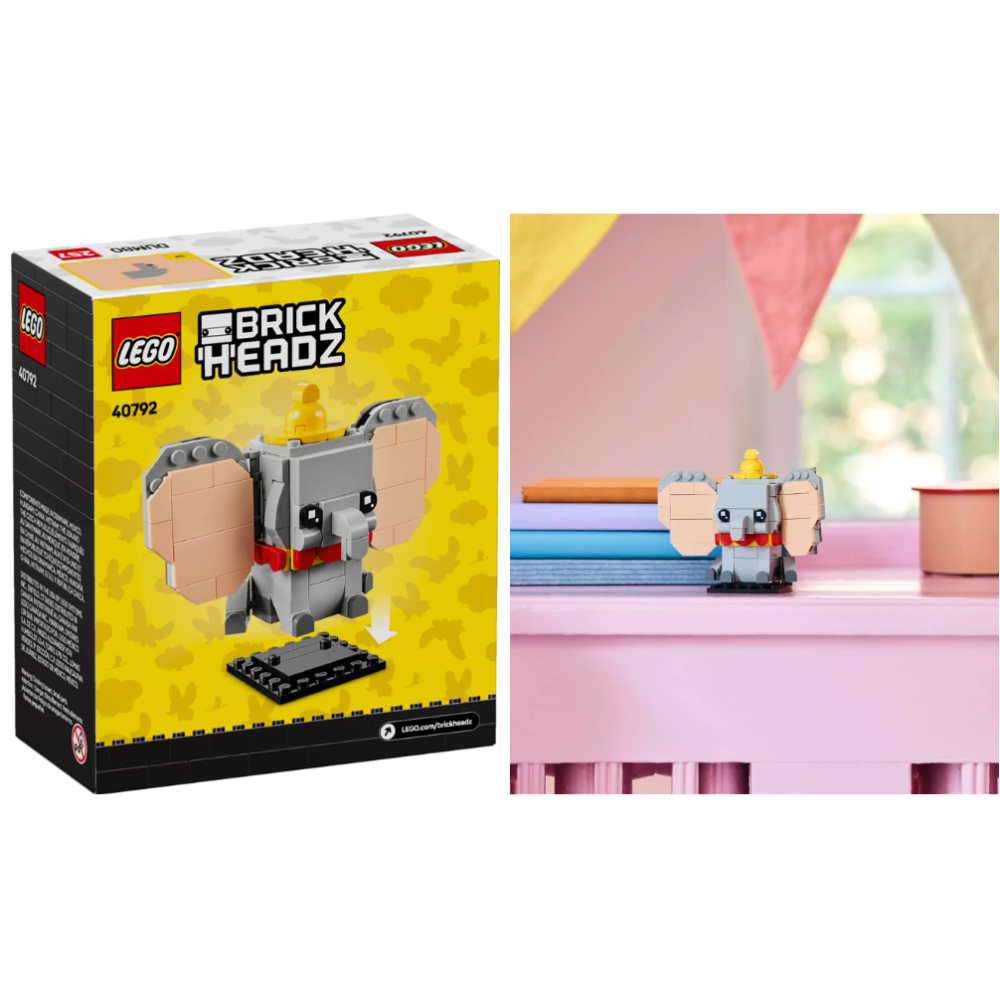 樂高 LEGO 40792 40797 40798 紅熊 呆寶 屹耳 大頭-規格圖3