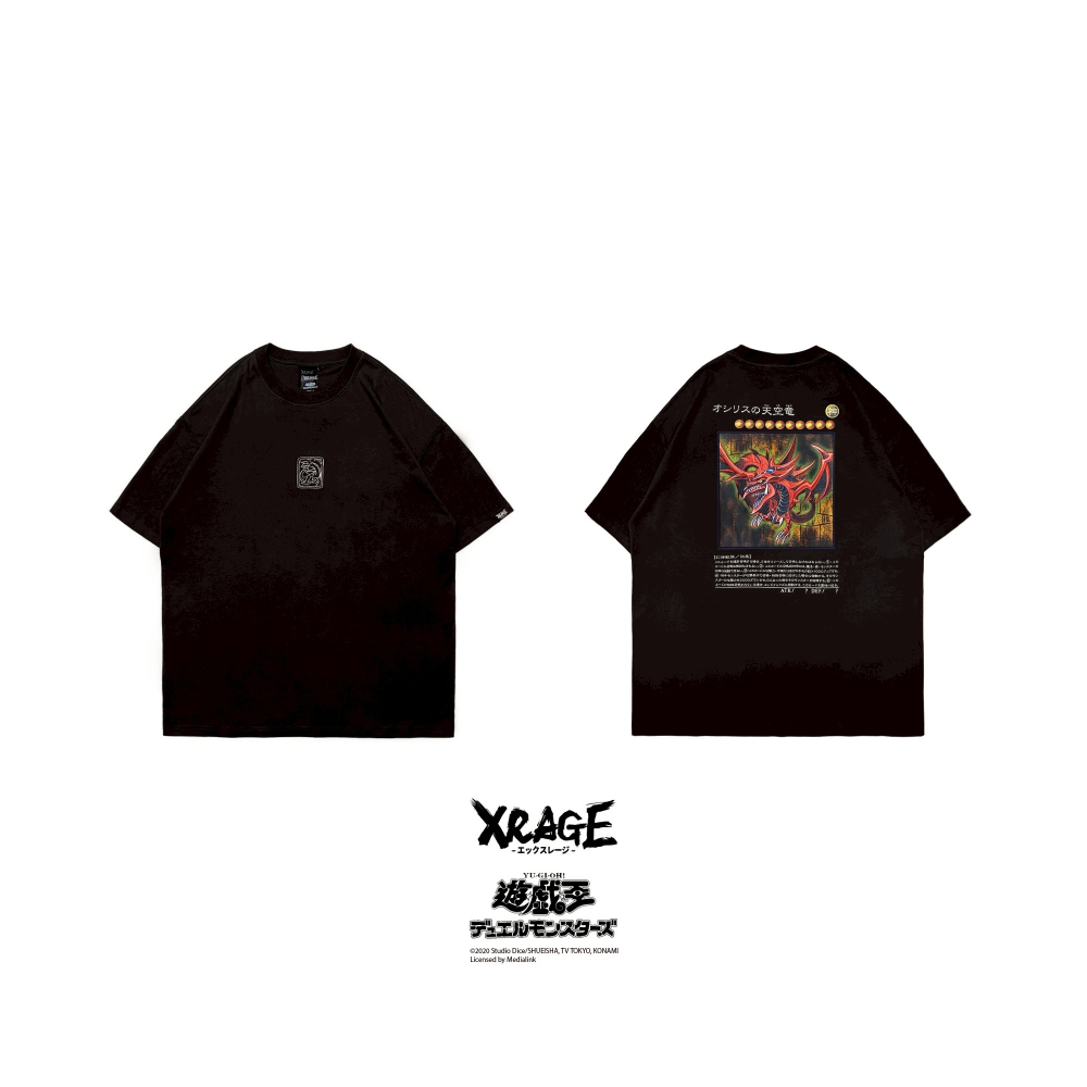 XRAGE × 遊戲王 三幻神 天空龍 含木扎 尺寸L 刺繡 全新未拆 最後一件-細節圖2