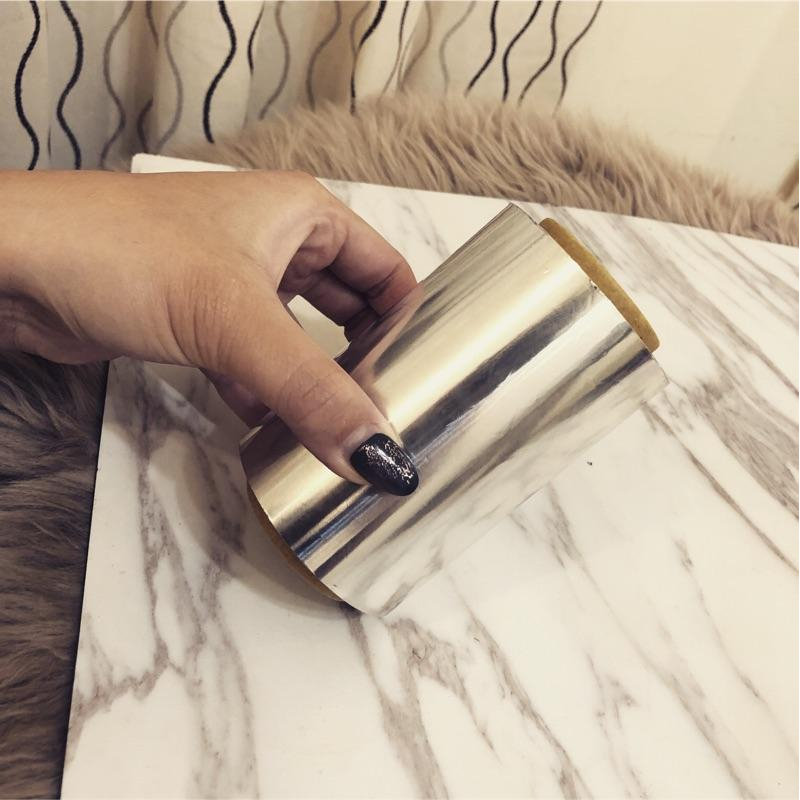 （現貨）卸甲鋁箔/美甲/卸甲/鋁箔紙/非常大卷 （加厚不易破）不含架子-細節圖3