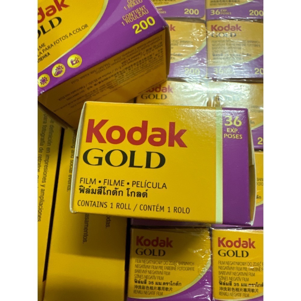 （現貨中一天寄出）柯達GOLD 200 度底片彩色36張 日期到2025.01 過期片 還是可拍-細節圖3